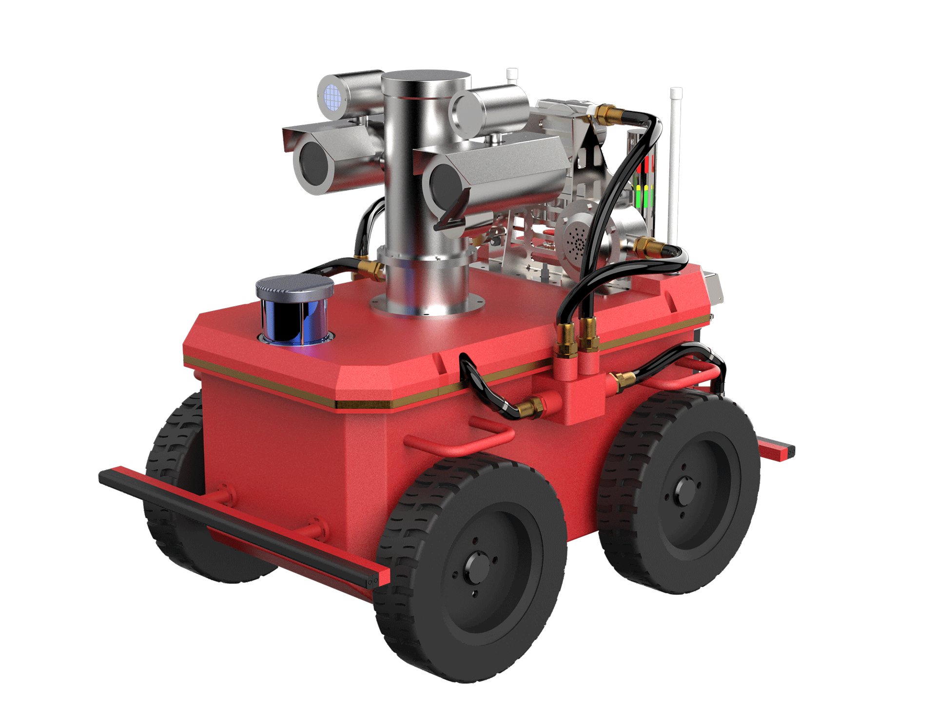 FB-DT-IIB  Exd IIB T4 Gb Elexplosion Proof Mobile Robot Platform