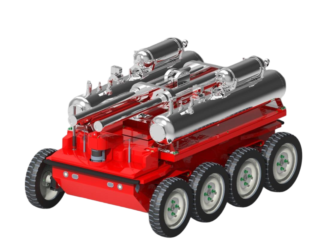 T3A04 Atomizing Fire Extinguishing Robot 